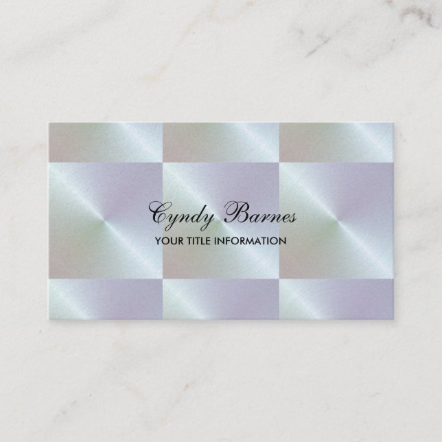 Pearl Tiles Business Card (Front)