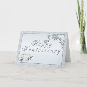 Pearl Wedding Anniversary Card