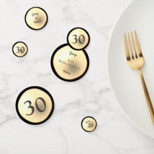 Pearl Wedding Anniversary Table Confetti