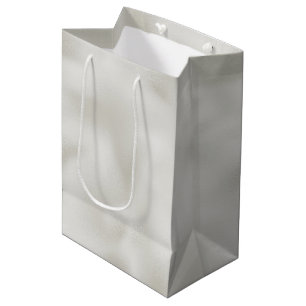 Pearl White Luxe Medium Gift Bag