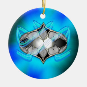 Pearl Within Ceramic Tree Decoration
