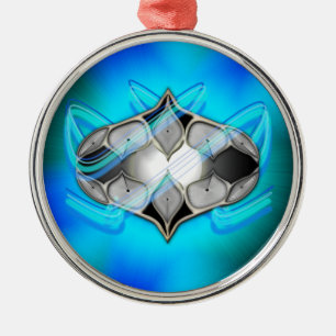 Pearl Within Metal Tree Decoration