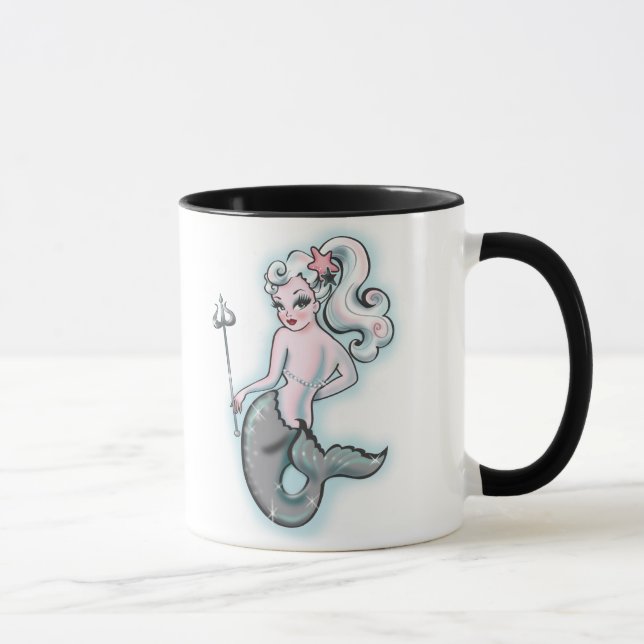 Pearla Mermaid Mug2 by Fluff Mug (Right)