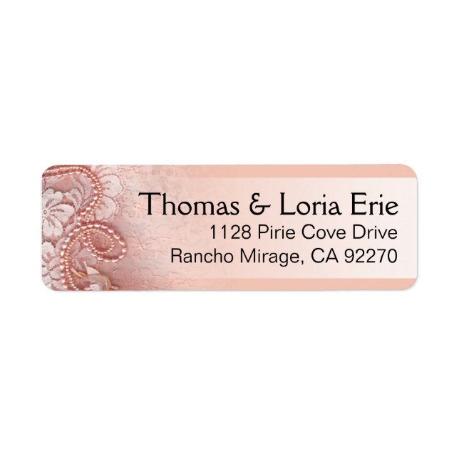 Pearls and Lace | peony pink (Front)