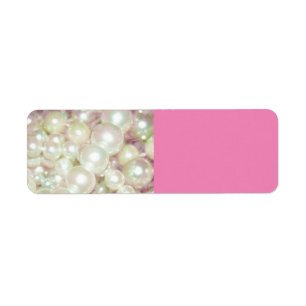Pearls And Pink Daisy