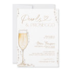 Pearls and Prosecco Bridal Shower, Bridal Brunch 