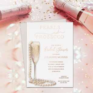 Pearls and Prosecco Bridal Shower Brunch & Bubbly