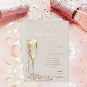 Pearls and Prosecco Bridal Shower Brunch & Bubbly