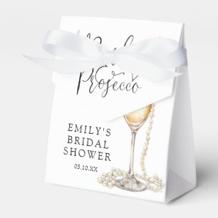 Pearls And Prosecco Bridal Shower Favour Box