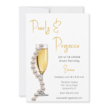 Pearls and Prosecco Bridal Shower 