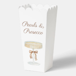 Pearls and Prosecco bridal shower love  Favour Box