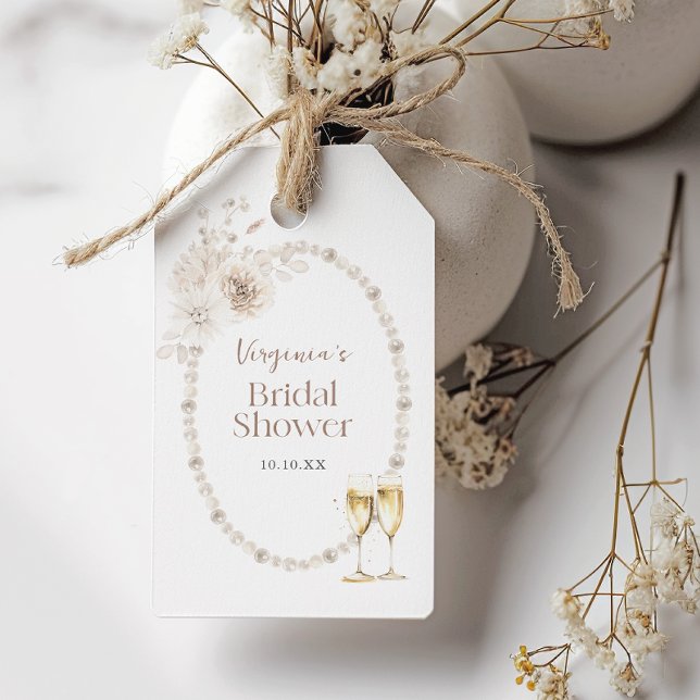 Pearls and Prosecco Gift Tags (Pearls and Prosecco Gift Tags
)