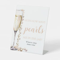 Pearls and Prosecco Guess How Many Pearls Game