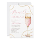 Pearls and Prosecco Pink Gold Bridal Shower