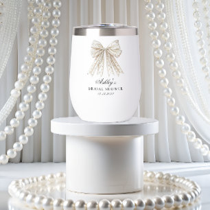 Pearls Bow She's Tying the Knot Bridal Shower