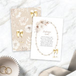 Pearls Enclosure Card<br><div class="desc">Elevate your bridal shower invitations with our customisable enclosure cards featuring a delicate oval pearl necklace design. These elegant cards complement the sophisticated theme of your celebration, adding a touch of timeless charm. Personalise them with your event details to create a coordinated and stylish look that beautifully ties your entire...</div>