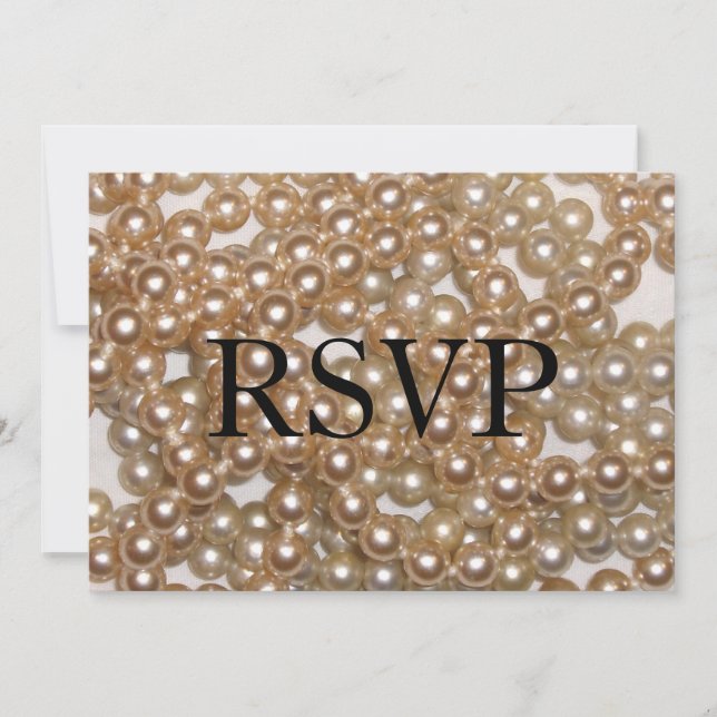 Pearls Invitation (Front)