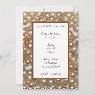 Pearls Invitation