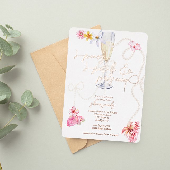 Pearls, Petals + Prosecco | Trendy Bridal Shower  (Creator Uploaded)