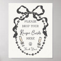 Pearls & Prosecco Black Coquette Bow Share Recipe