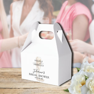 Pearls & Prosecco Bridal Shower Favour Box
