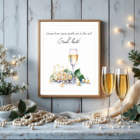 Pearls & Prosecco Guessing Game Bridal Shower