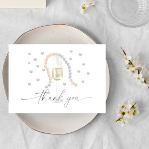 Pearls & Prosecco - thank you bridal shower