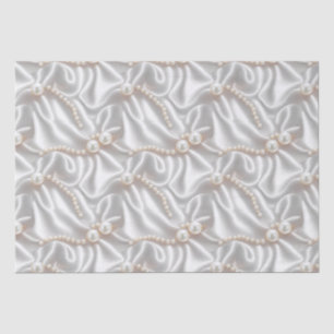 Pearls & Satin Tissue Paper