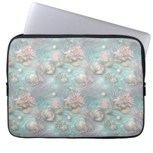 Pearls Under The Sea Laptop Sleeve