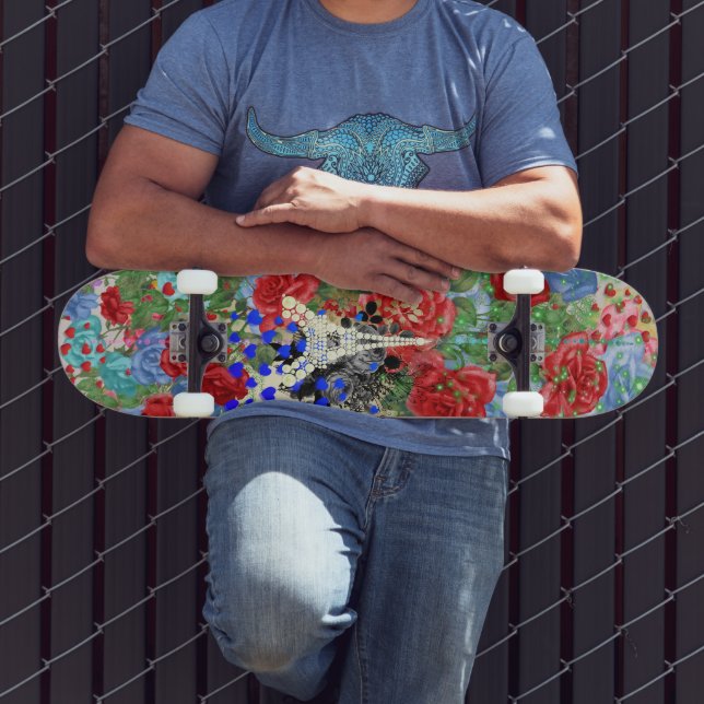 Pearly Eiffel Tower Skateboard (Outdoor 3)