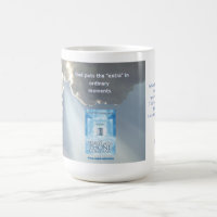 Pearly Gates Phone Co. Blessings, 15 oz Coffee Mug