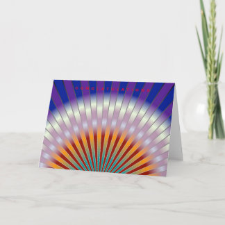 Pearly greeting card