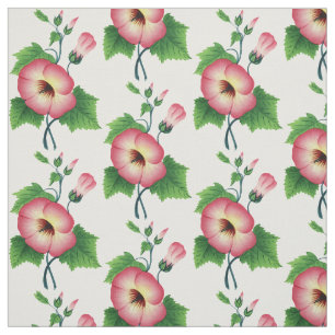 Pearly Pink Flowers Thunder_Cove Fabric