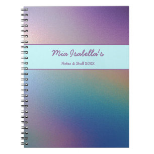 Pearly Shimmer Notebook Customisable