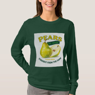 Pears – 100% Natural Fresh Farm Fruit Vintage Desi T-Shirt