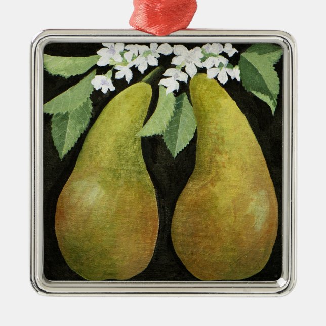 Pears 2013 metal tree decoration (Front)