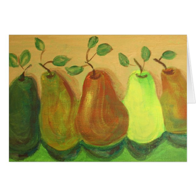 Pears - Acrylic Painting by Trevor Star (Front Horizontal)