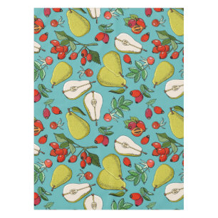 Pears And Berries Pattern  Tablecloth