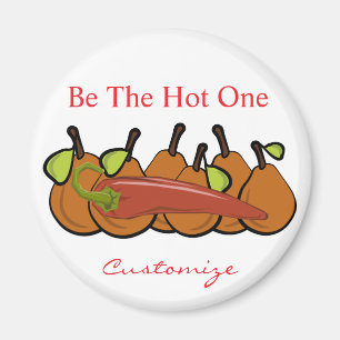 Pears and Hot Chilli Thunder_Cove Magnet