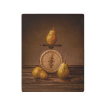 Pears and Vintage Scale Wall Art