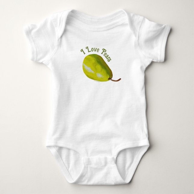 Pears Baby Bodysuit (Front)