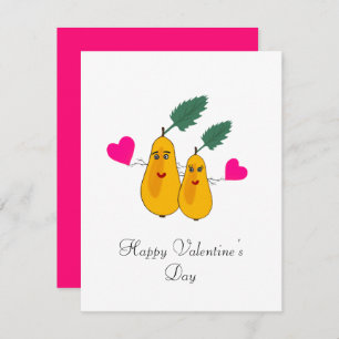 Pears couple holiday card