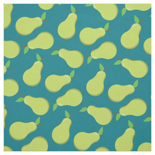 Pears Cute Fruit Kitchen Fabric (Swatch)