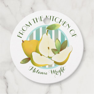 Pears Fruit Favour Tags