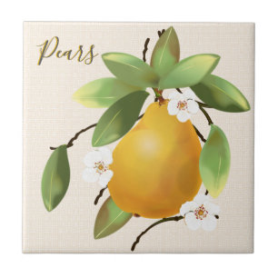 Pears Fruit Tile