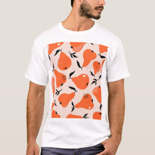 Pears Galore: Colourful Vintage Wallpaper T-Shirt
