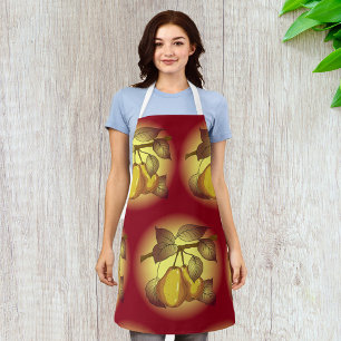 Pears On A Tree Apron