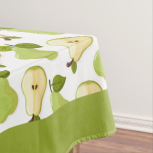 Pears pattern tablecloth