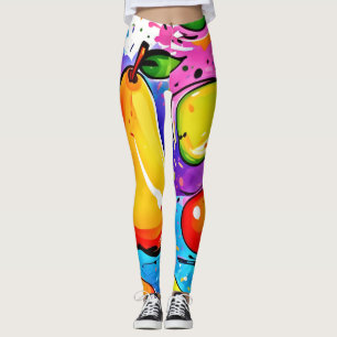 Pears Pop Art Leggings