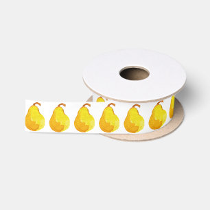 Pears Satin Ribbon 1.5"